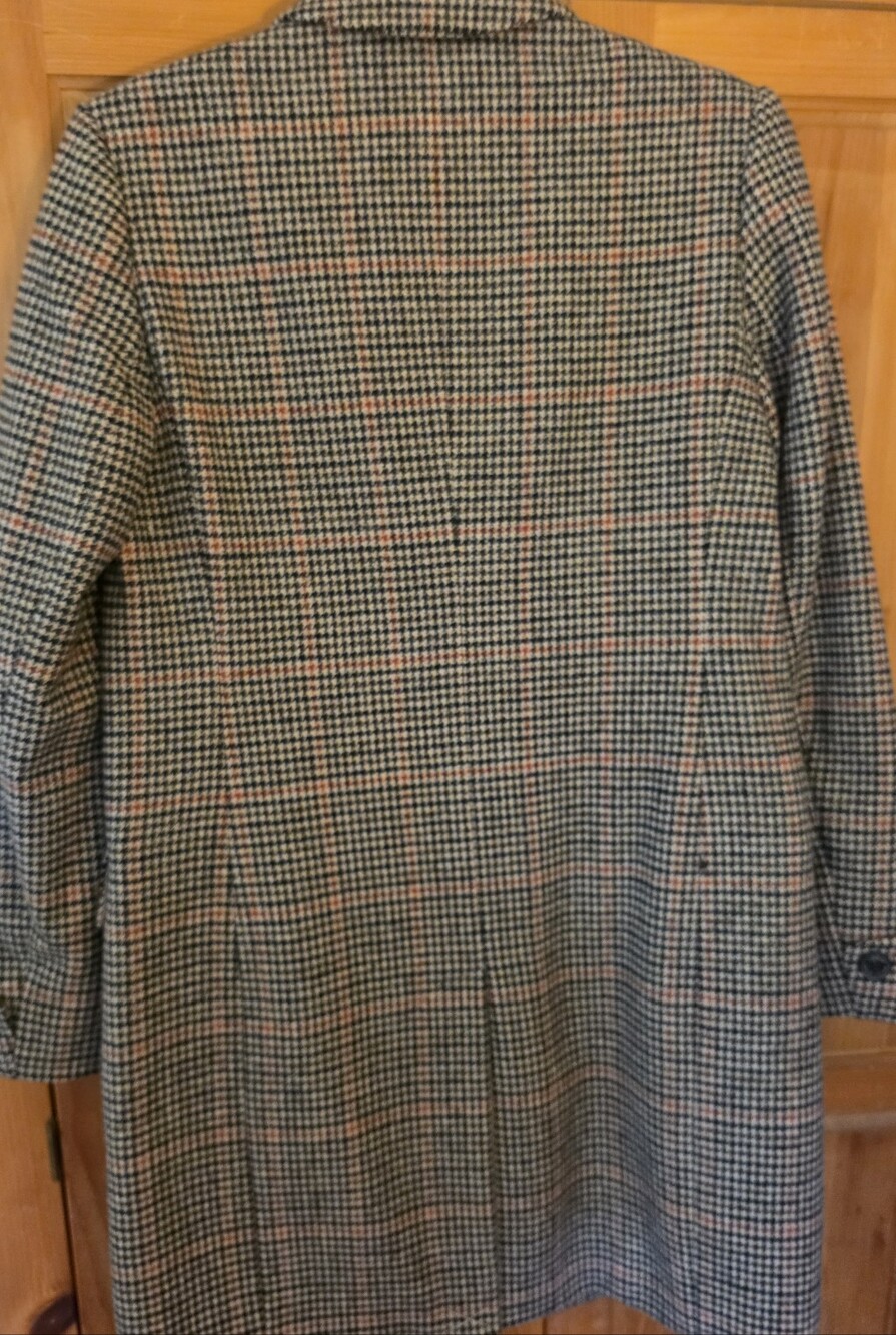 Ralph Lauren Houndstooth Coat - Picture 2 of 5